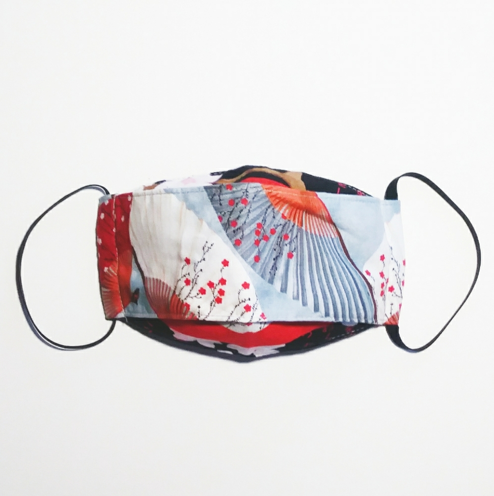 3D Cherry Blossoms Face Mask 1 - Picture 4 of 8